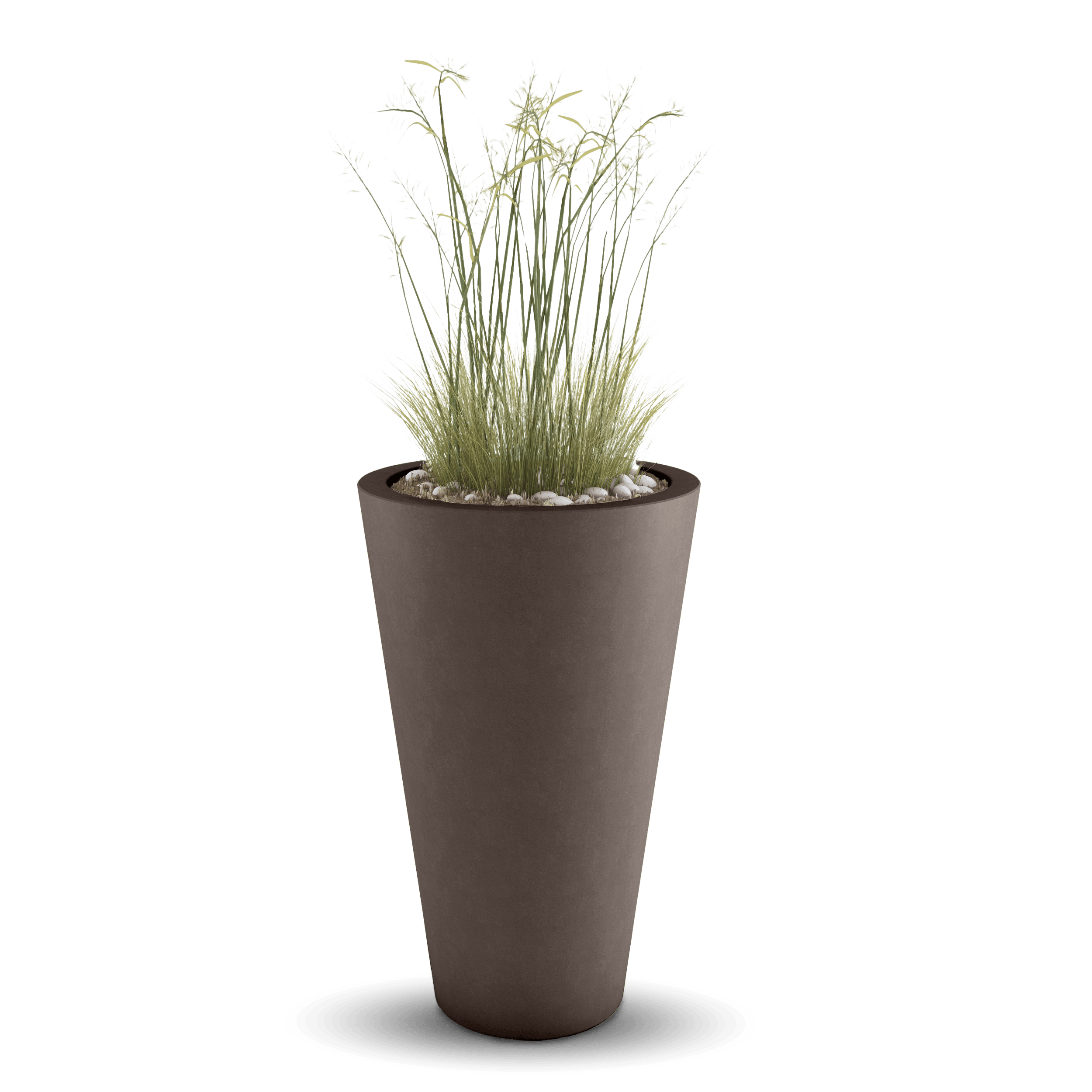 ModaConcrete Cone GFRC Concrete Planter
