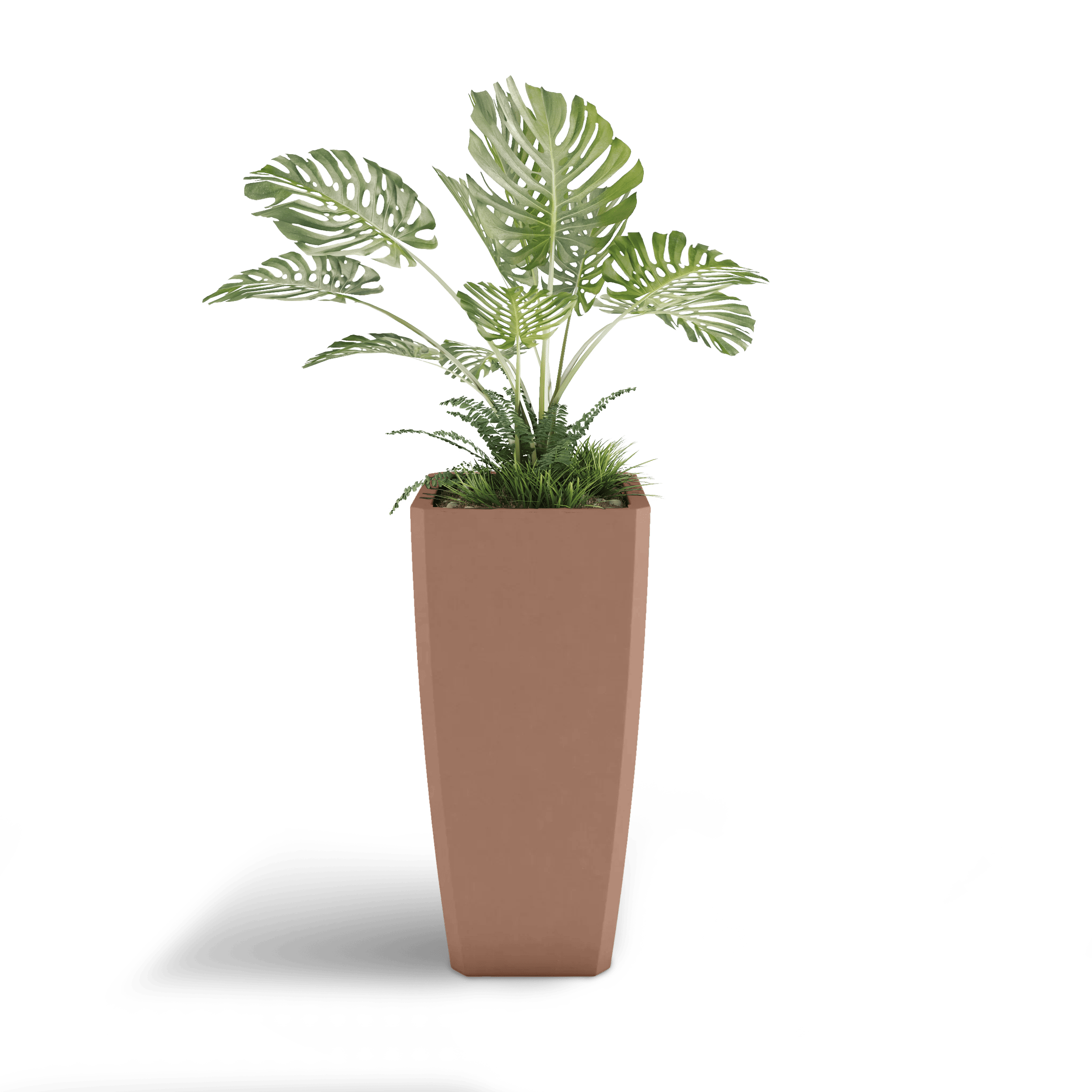 ModaConcrete Quartet GFRC Concrete Planter
