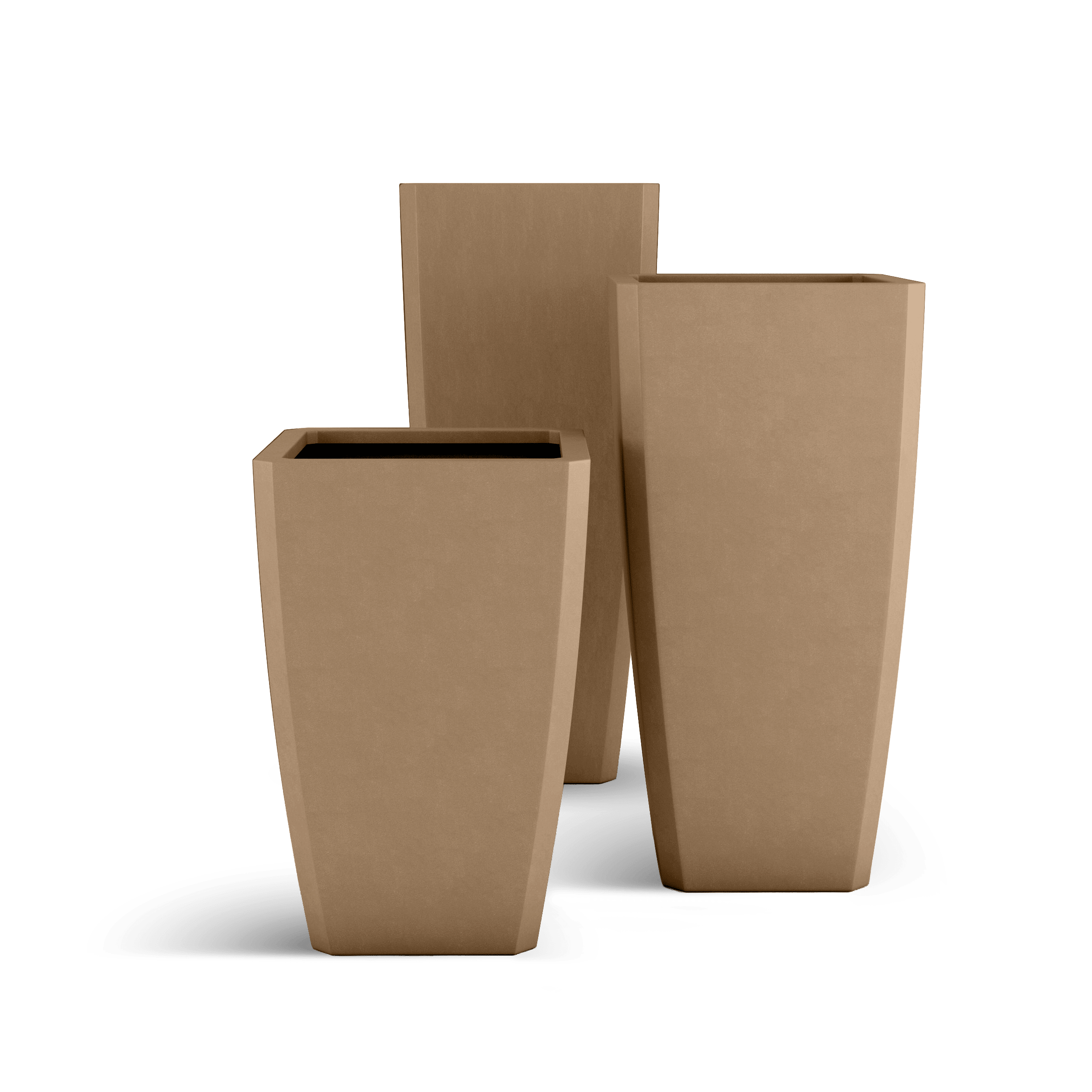ModaConcrete Quartet GFRC Concrete Planter