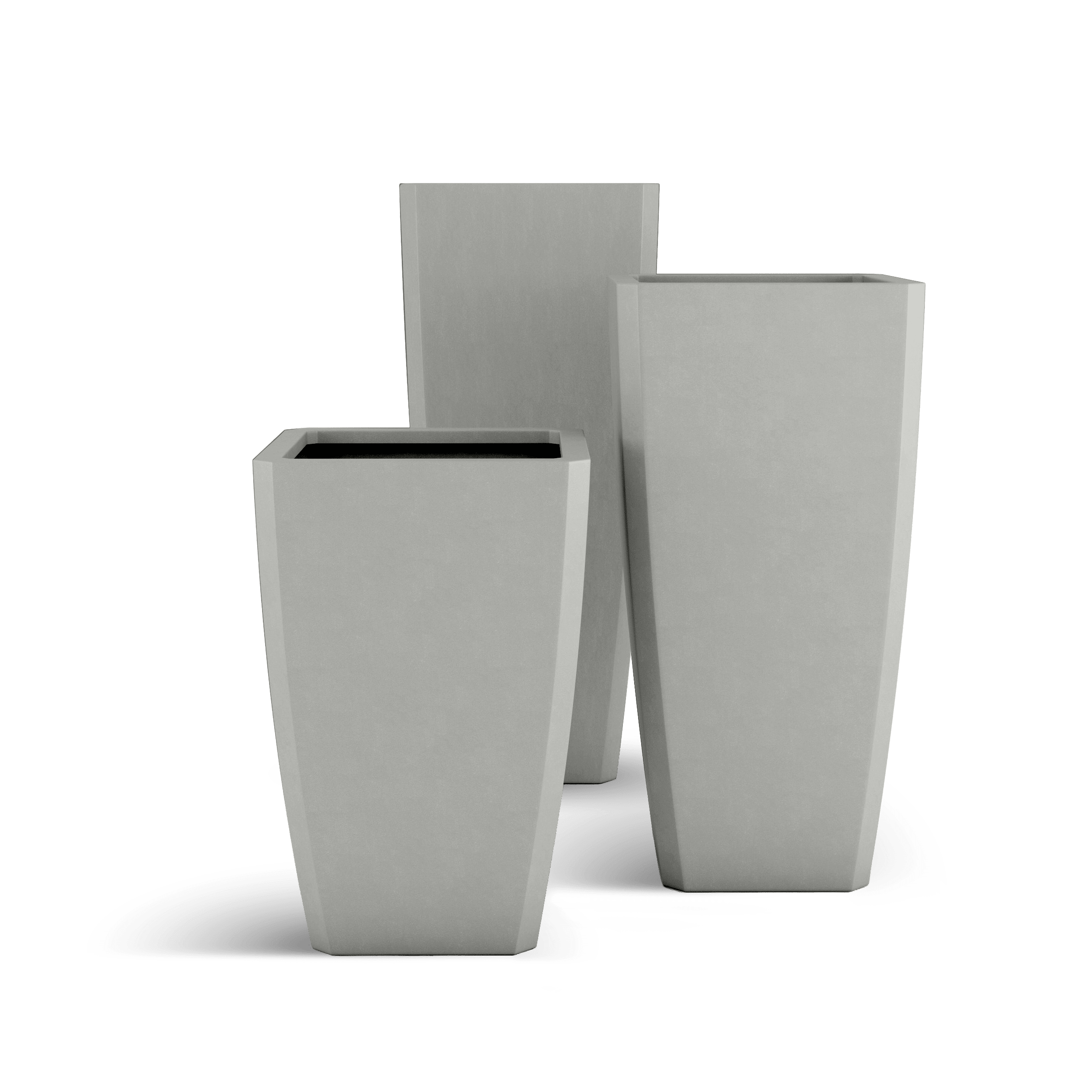 ModaConcrete Quartet GFRC Concrete Planter