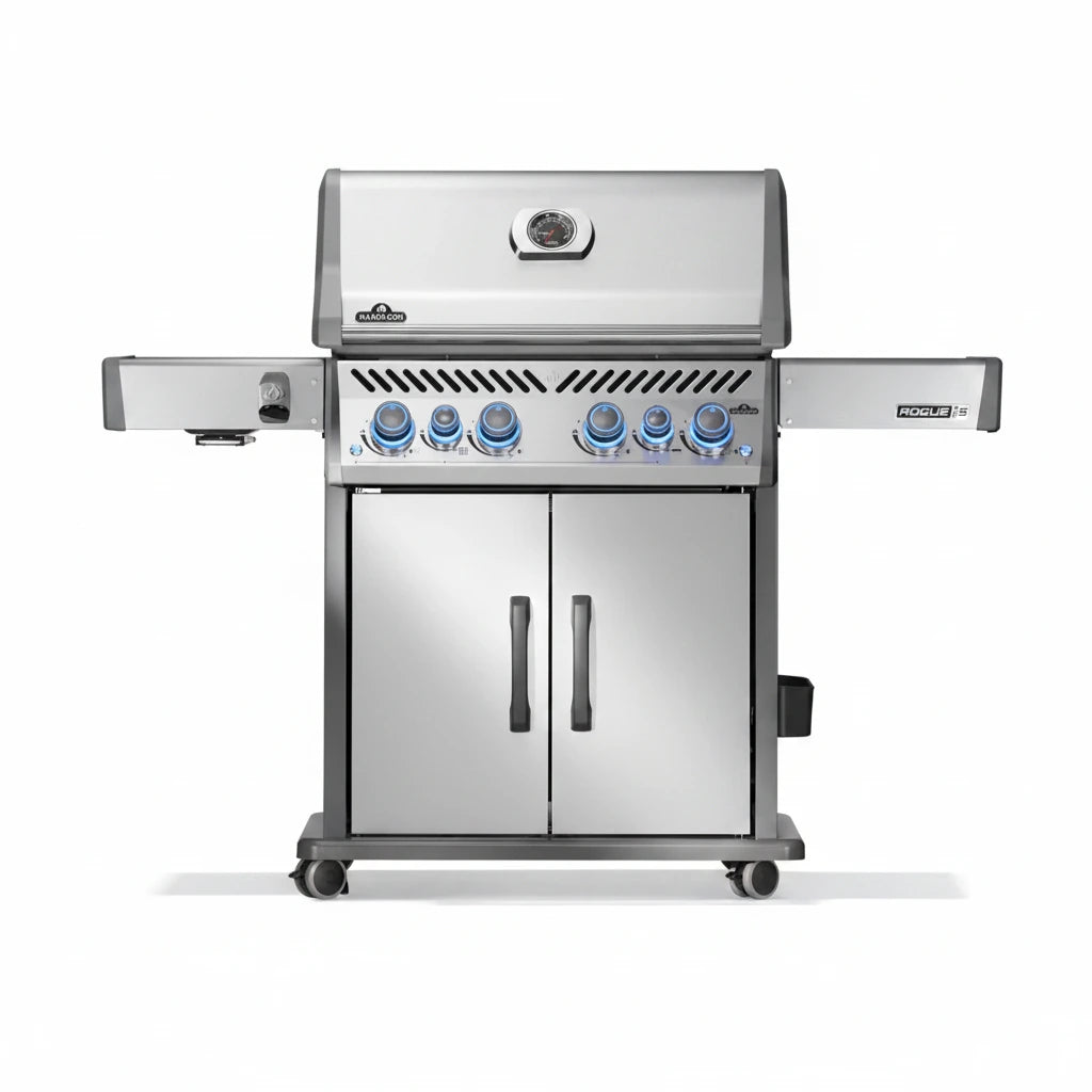 Napoleon® Rogue® PRO-S 525 Stainless Steel Propane Gas Grill with Infrared Side & Rear Burners