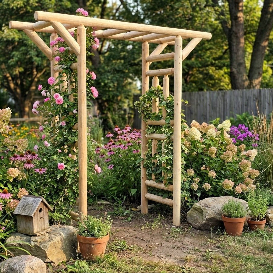 Cedar Creek White Cedar Garden Arbor