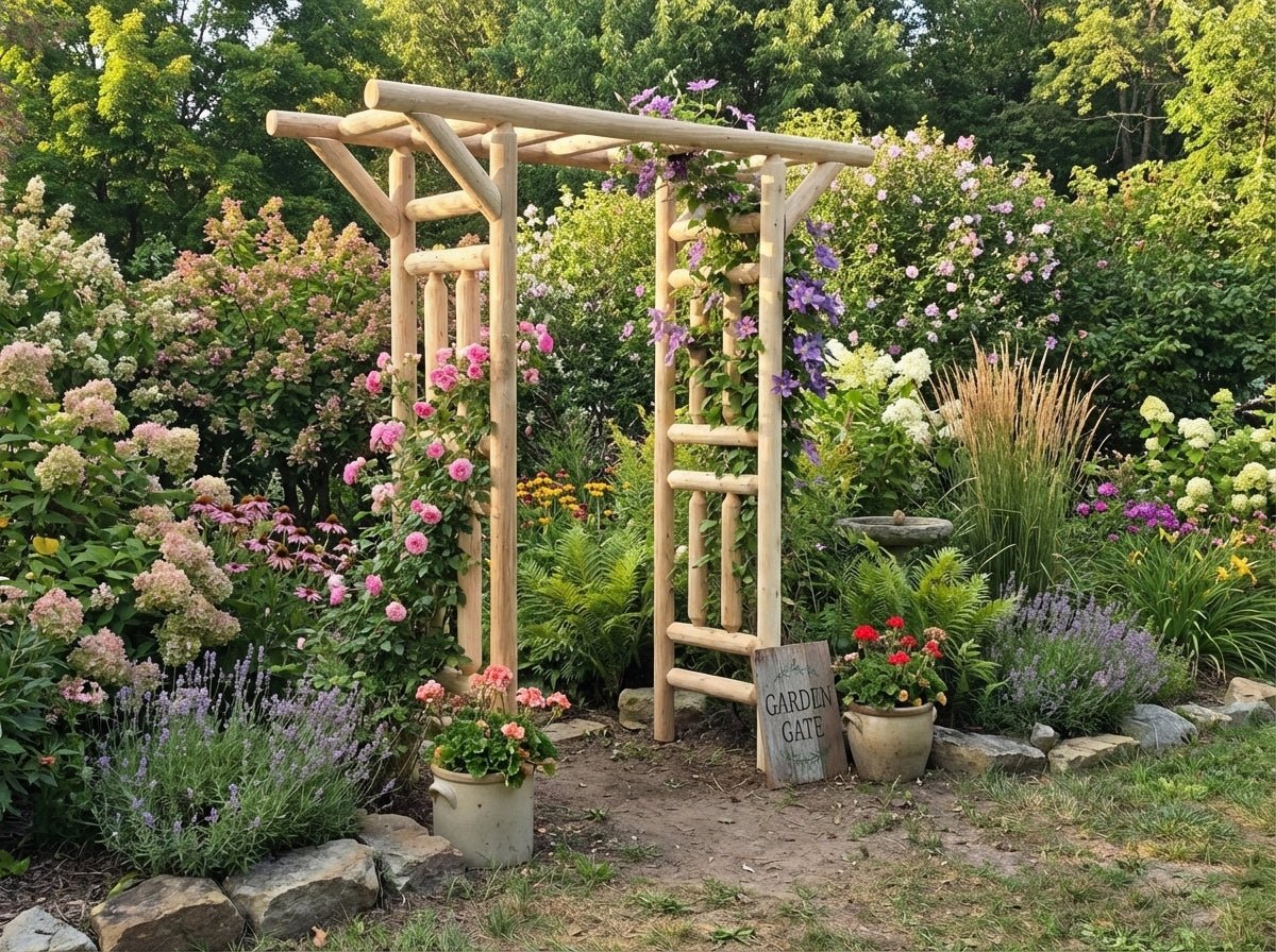 Cedar Creek White Cedar Garden Arbor