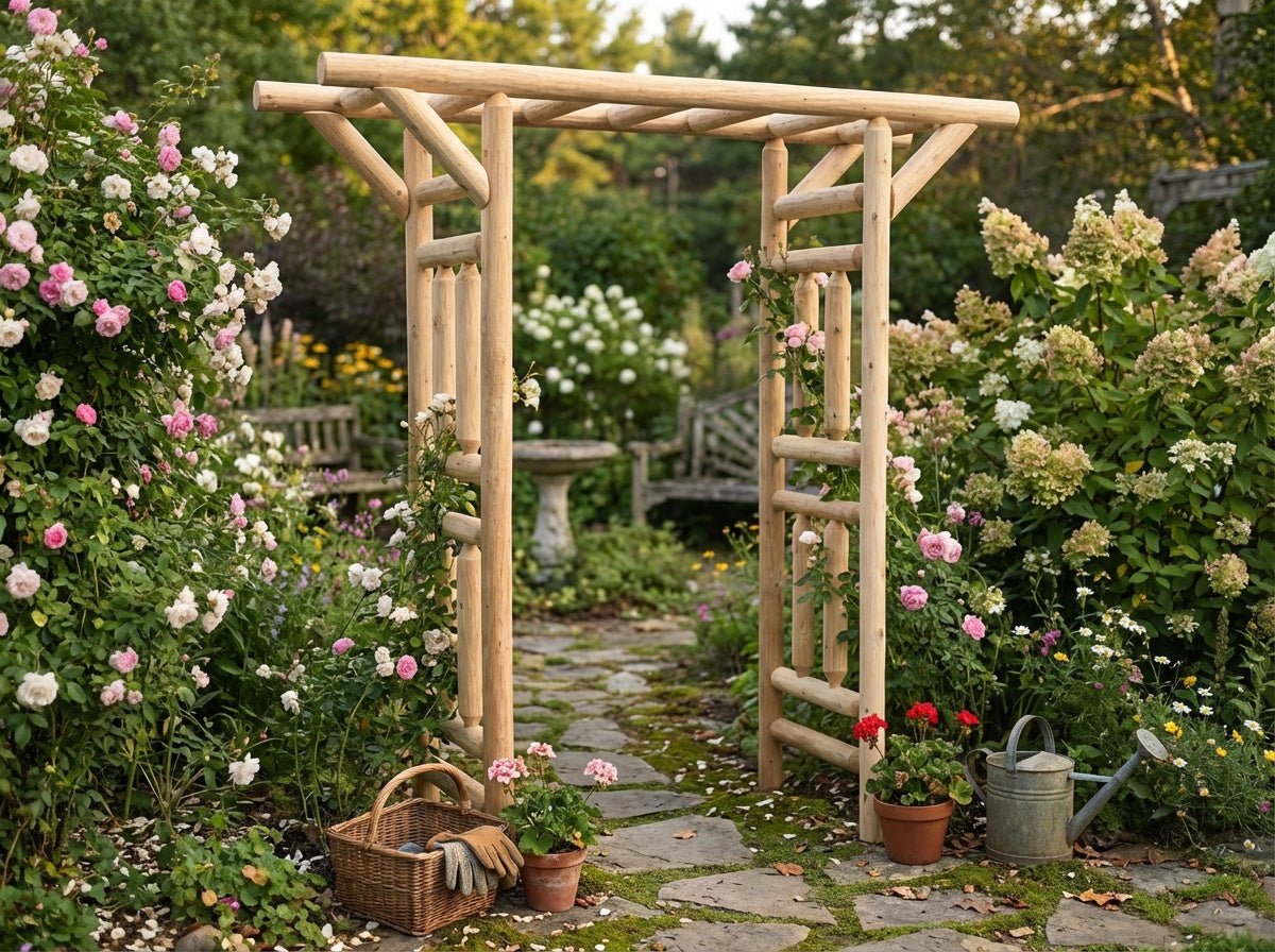 Cedar Creek White Cedar Garden Arbor