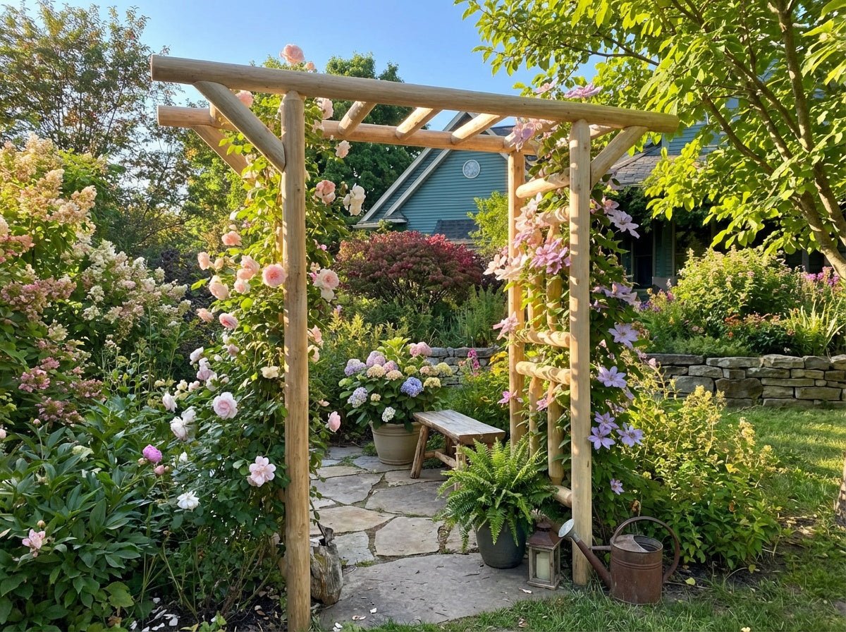 Cedar Creek White Cedar Garden Arbor