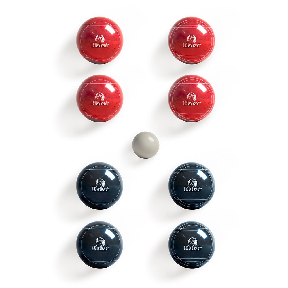Elakai Premium Resin 107mm Rambler Bocce Set