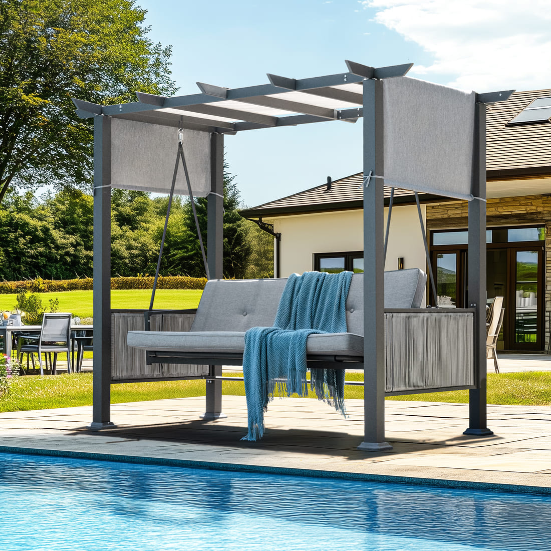 Forge Outdoor Swing Bed