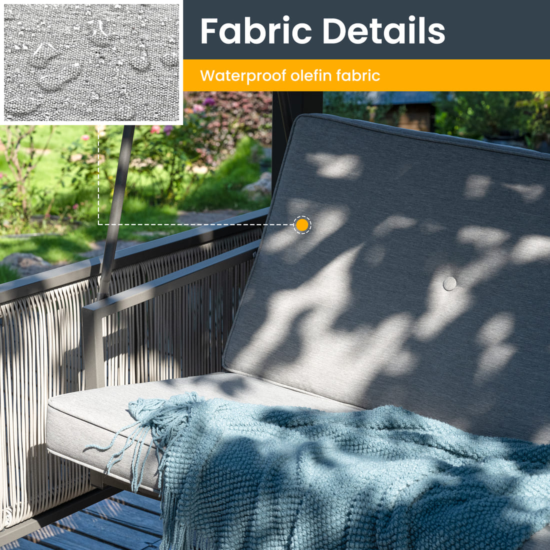 Forge Outdoor Swing Bed