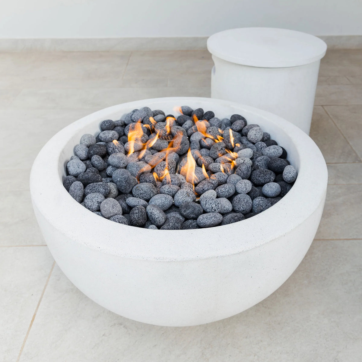 ModaConcrete Architectural Precast Concrete Propane Fire Pit