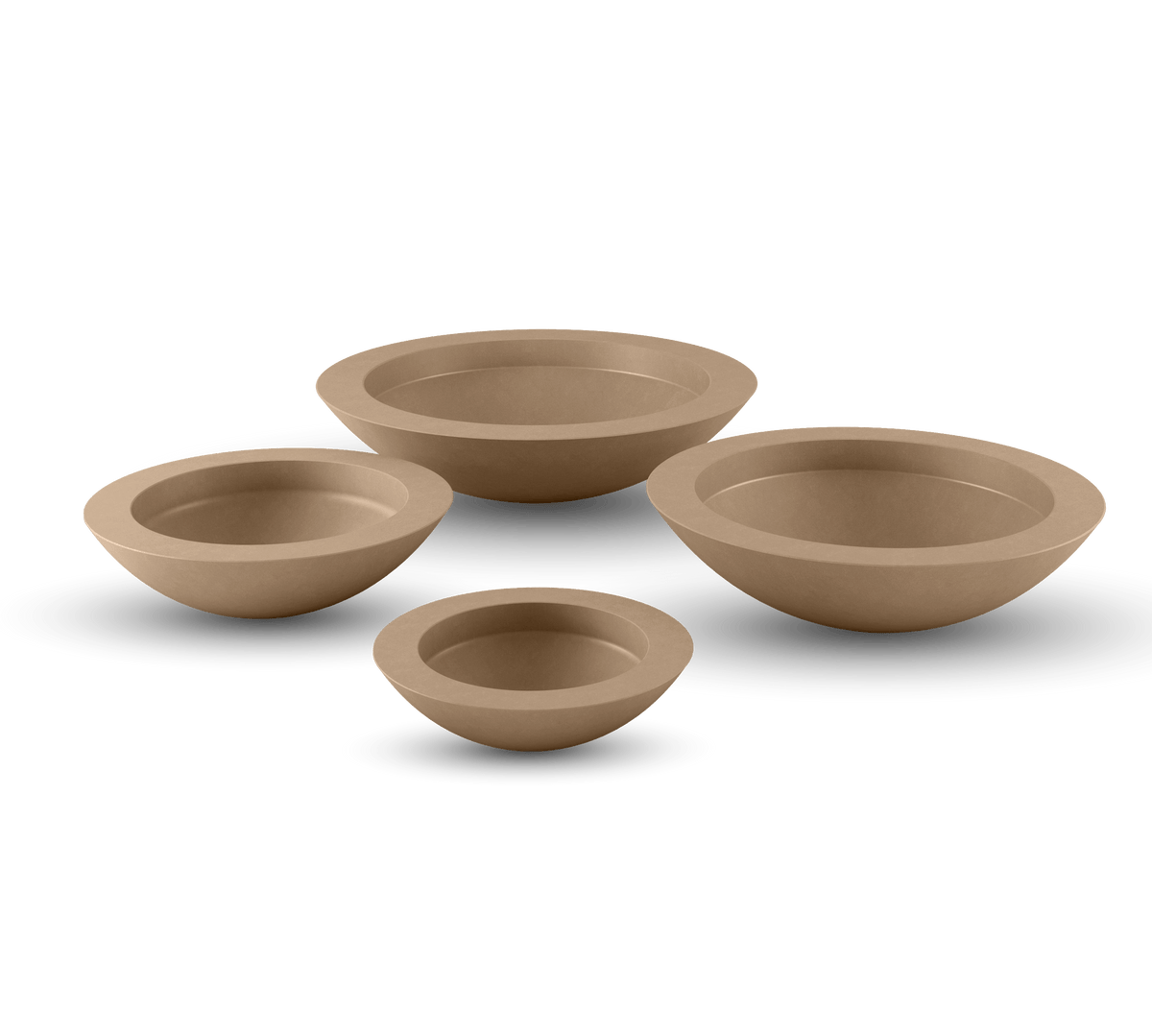 ModaConcrete Oceanside Shallow GFRC Planter