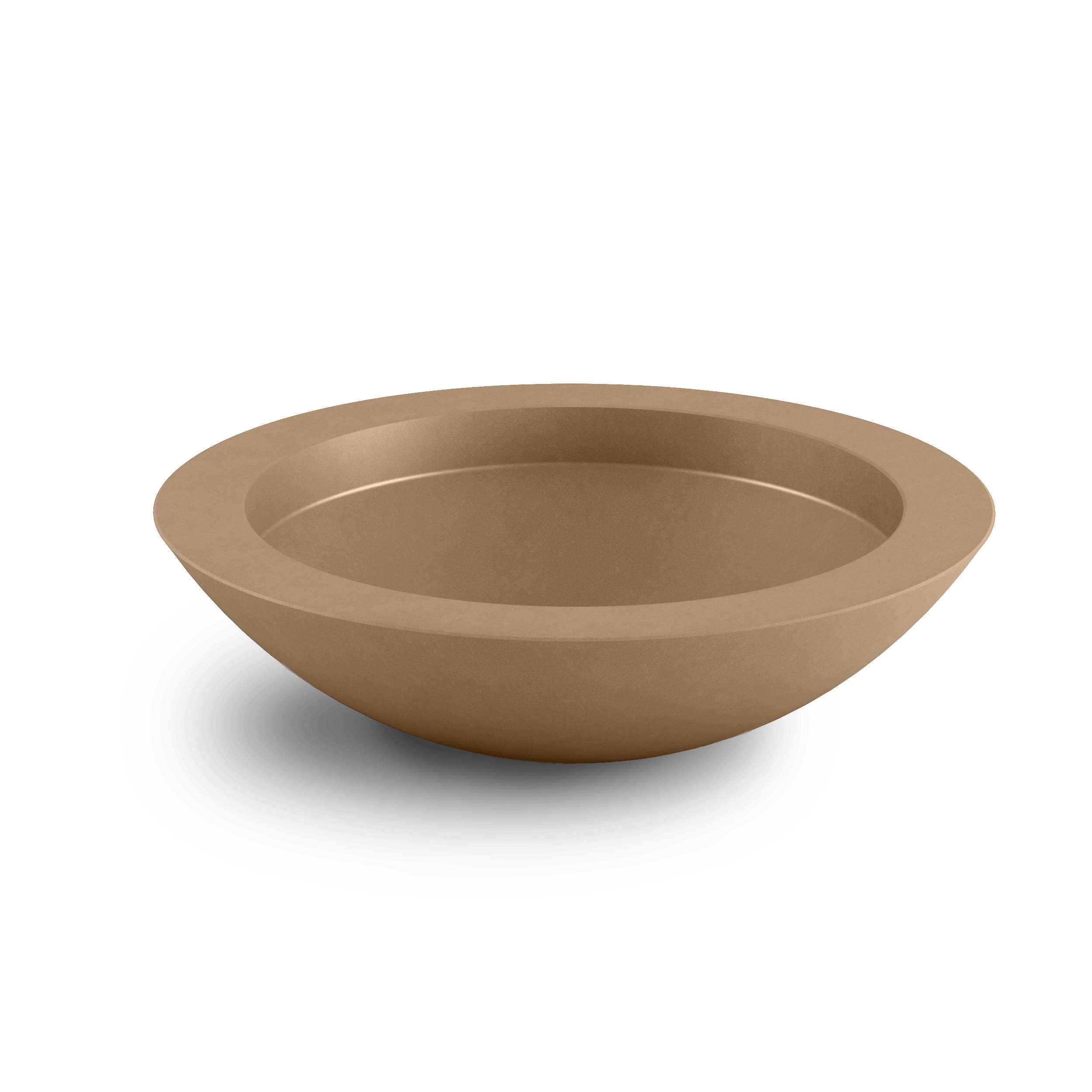 ModaConcrete Oceanside Shallow GFRC Planter