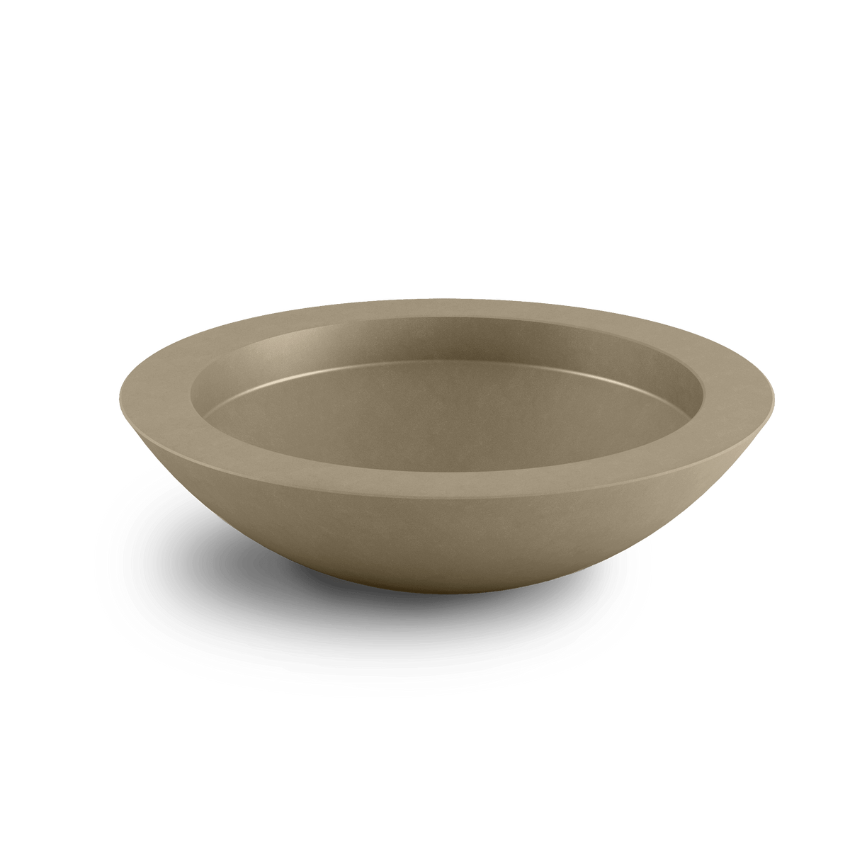 ModaConcrete Oceanside Shallow GFRC Planter