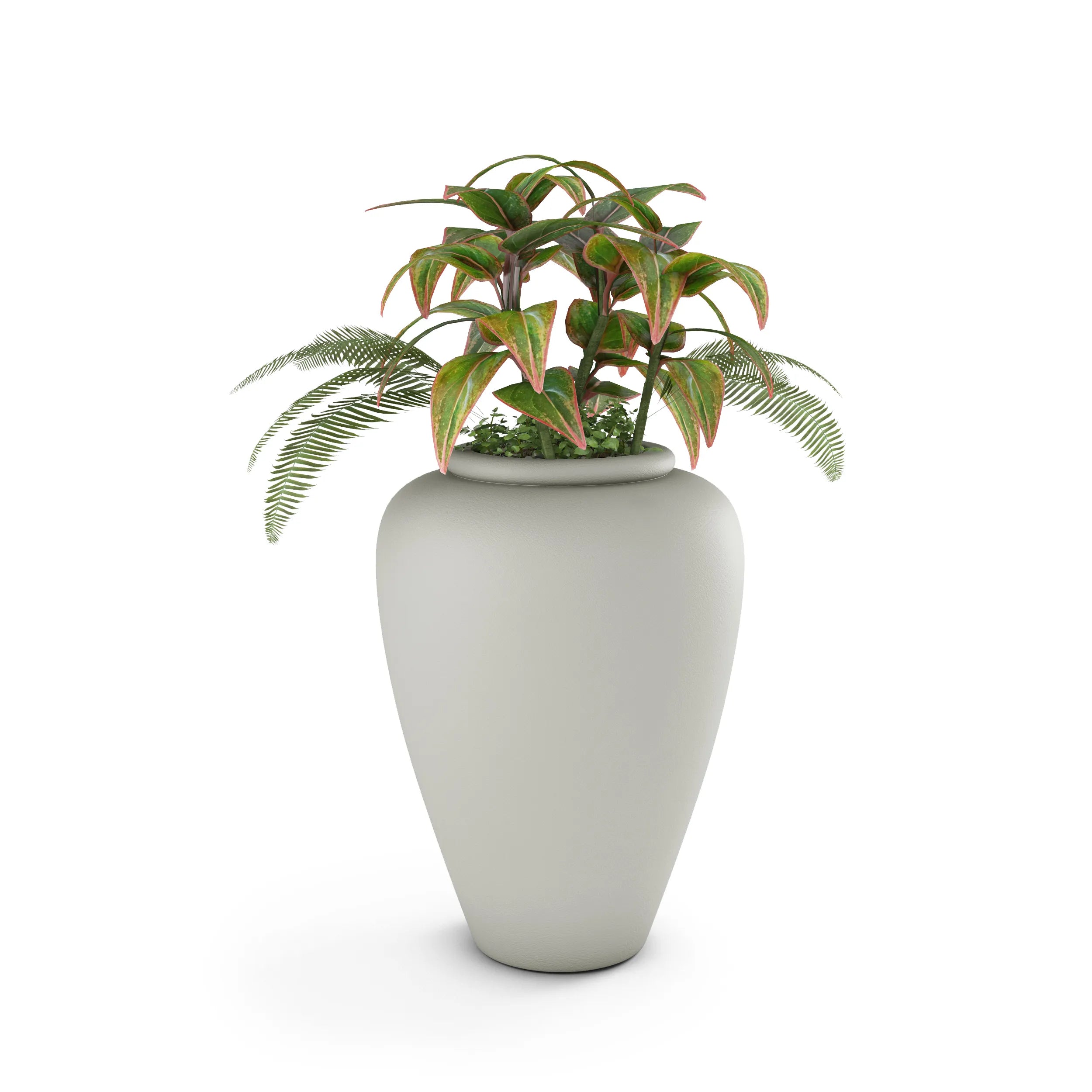 ModaConcrete Staccato GFRC Planter