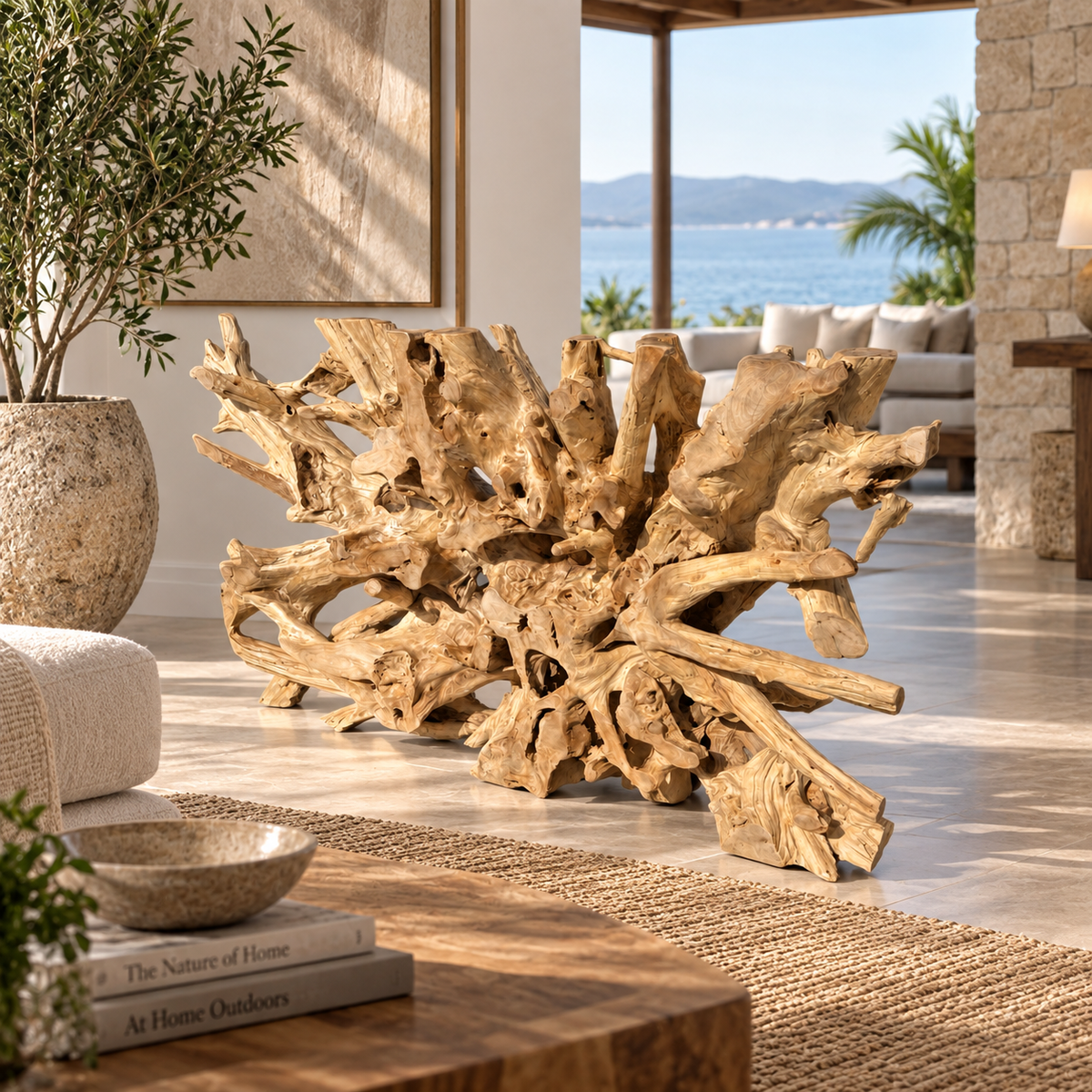 Broward Design Rimba Teak Root Screen
