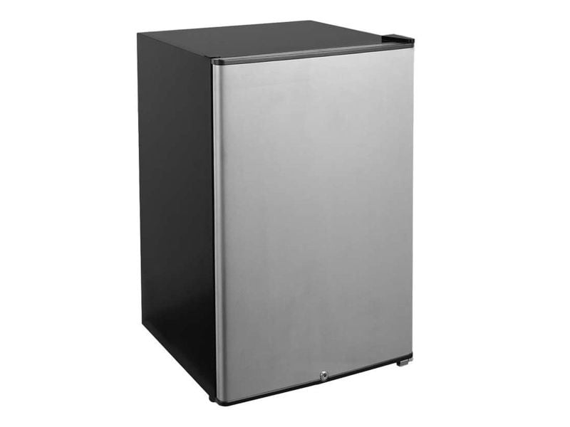 TrueFlame 22" Outdoor-Rated Refrigerator with Reversible Locking Door